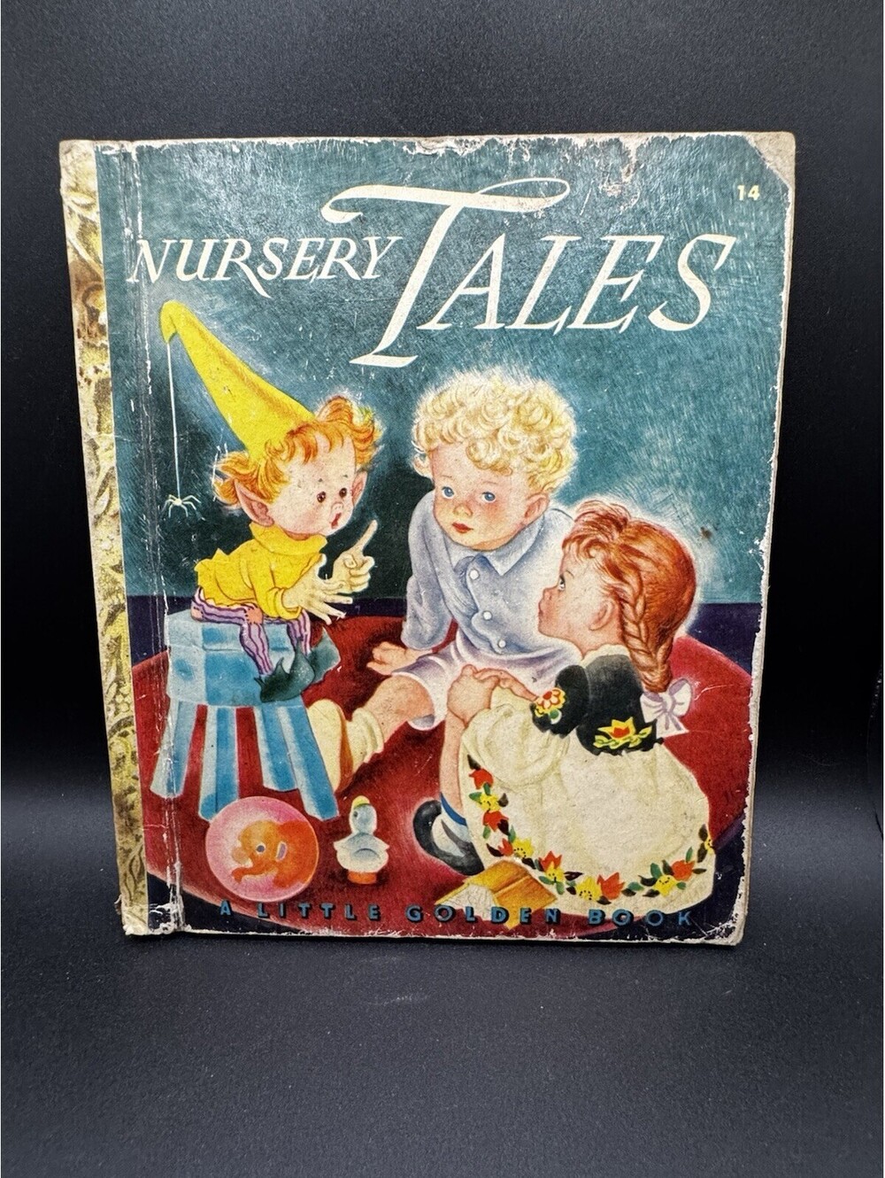 Vintage Original Little Golden Book Nursery Tales 1943 1st Printing